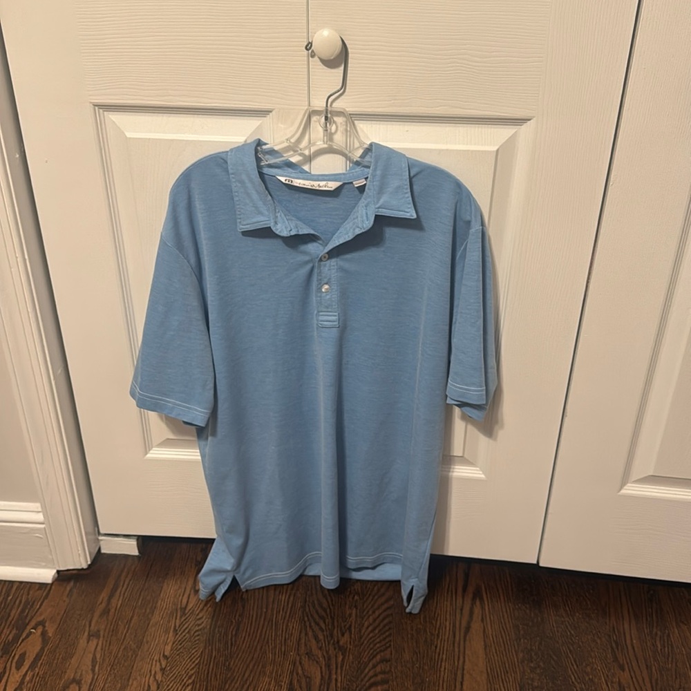 Travis Matthew Blue Golf Shirt